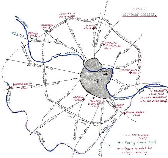 Norwich Boundary Crosses